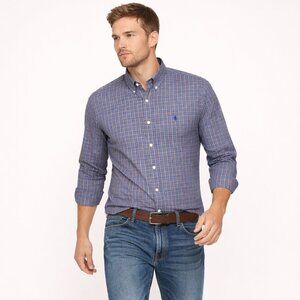 Ralph Lauren Blake XL Button Down Shirt Classic Fit Cotton Preppy Plaid